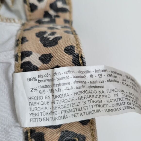 Zara Girls Leopard Pattern Jeans. Size 13/14 years - Picture 8 of 11